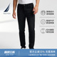 PO4341 秋冬柔软磨毛舒适带弹休闲牛仔长裤 NAUTICA 诺帝卡男装