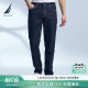 舒适蛀虫纱休闲牛仔长裤 NAUTICA 时尚 春秋款 PC4141 诺帝卡男装