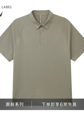 【黑标系列】NAUTICA/诺帝卡男装26春季新品按扣短袖翻领Polo衫