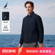 新品 26春季 登山呢挺括带弹翻领行政夹克外套 诺帝卡男装 NAUTICA