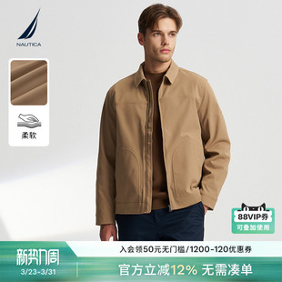 舒适挺括肌理感宽松休闲夹克JO4306 春季 NAUTICA 诺帝卡男装