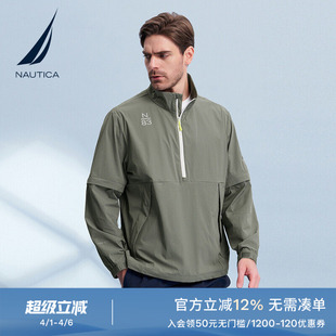 NAUTICA 春秋季 防轻泼水透气时尚 肌理感夹克WS4107 诺帝卡男装