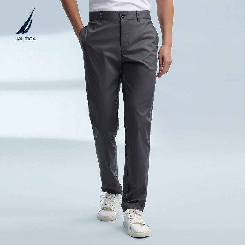 NAUTICA/诺帝卡舒适休闲直筒裤