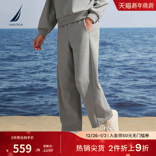 舒适透气加绒保暖休闲弯刀裤 NAUTICA 新品 25秋季 54KO02 诺帝卡女装