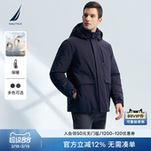 防泼水保暖鹅绒羽绒服地表强温JC4403 冬季 NAUTICA 诺帝卡男装