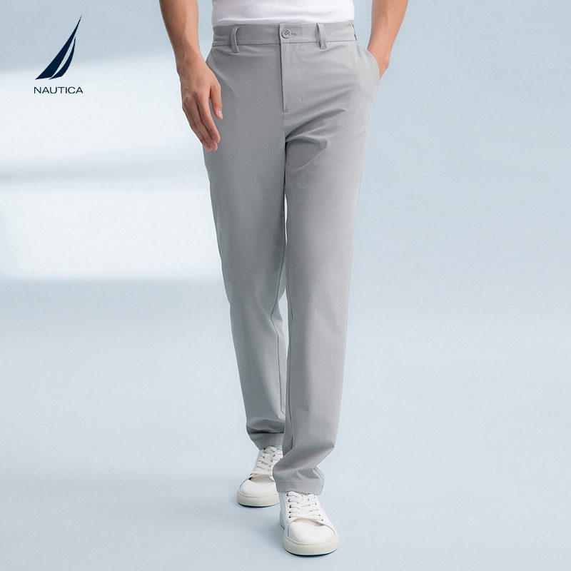 NAUTICA/诺帝卡带弹防晒休闲裤