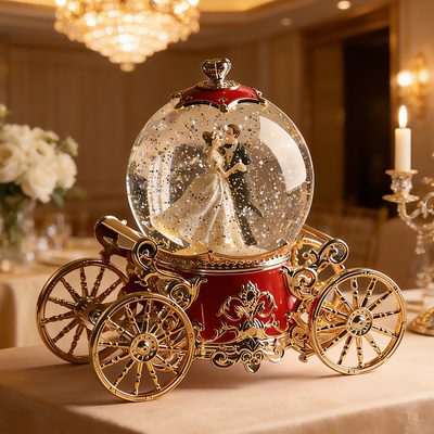 高档结婚礼物音乐盒女孩摆件新娘