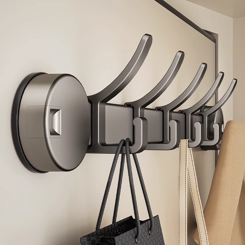 免费打孔衣钩雅美姬太空铝吸盘