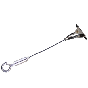 钢丝绳吊码钢丝吊扣可调节挂画线挂画钩灯具挂绳吊线吊牌吊绳挂钩