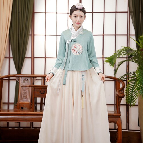 朝鲜族服装韩服女装延吉公主裙