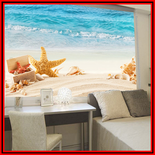 办公室卷帘卧室山水风景儿童房卫生间阳台浴室遮阳防水卷拉式 窗帘