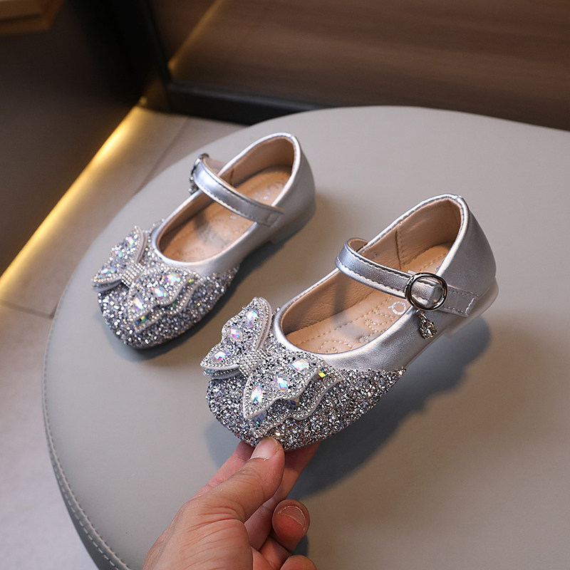 儿童公主鞋蝴蝶结小女孩公主风单鞋软底小皮鞋女童演出走秀水钻鞋,童鞋/婴儿鞋/亲子鞋,水晶/水钻鞋,淘宝优惠券,粉丝福利购,淘宝优惠卷