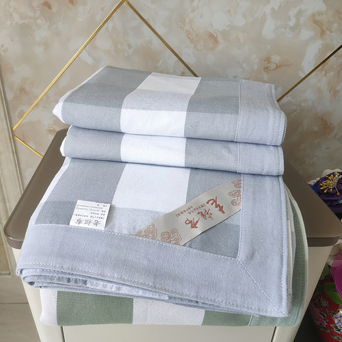 加厚纯棉老粗布床单三件套