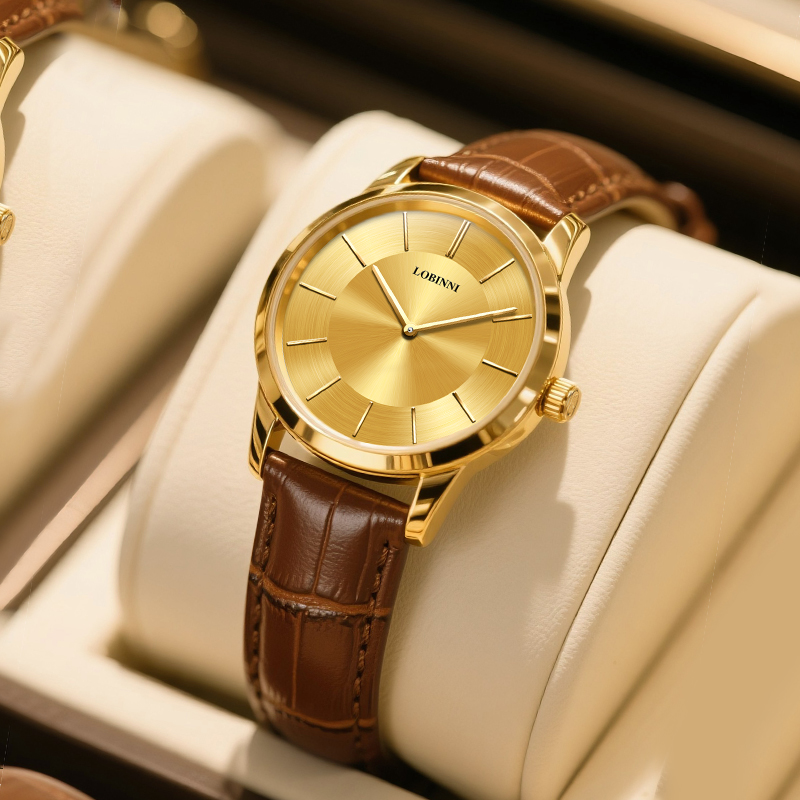 罗宾尼小金表手表女款轻奢小众