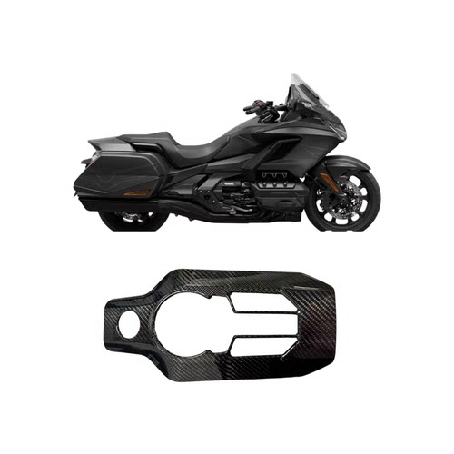 适用于本田金翼GL1800 F6B改装碳纤维中控罩仪表台开关保护装饰盖