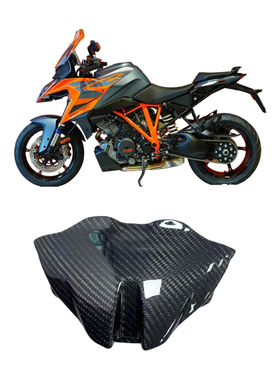 适用于KTM 1290 SUPERDUKE R/RR 390DUKE 改装碳纤维小风挡仪表盖