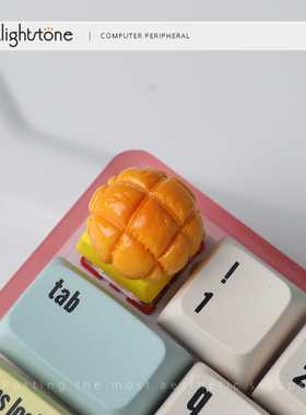 Alightstone立体键帽创意甜点3D十字个性树脂单体客制化机械键帽