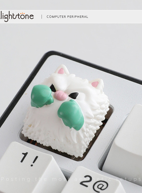 Alightstone立体键帽创意3D浮雕十字个性树脂单体客制化机械键帽