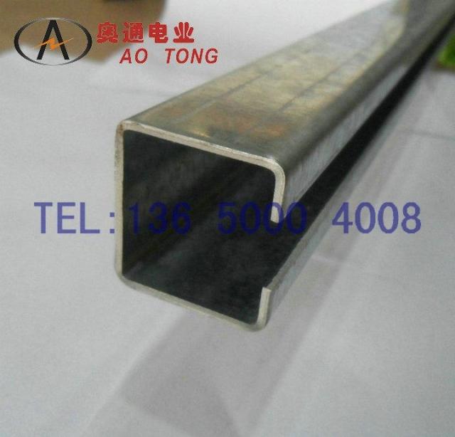 C30天车行车吊轨扁线滑轮电缆滑轨304不锈钢C型轨