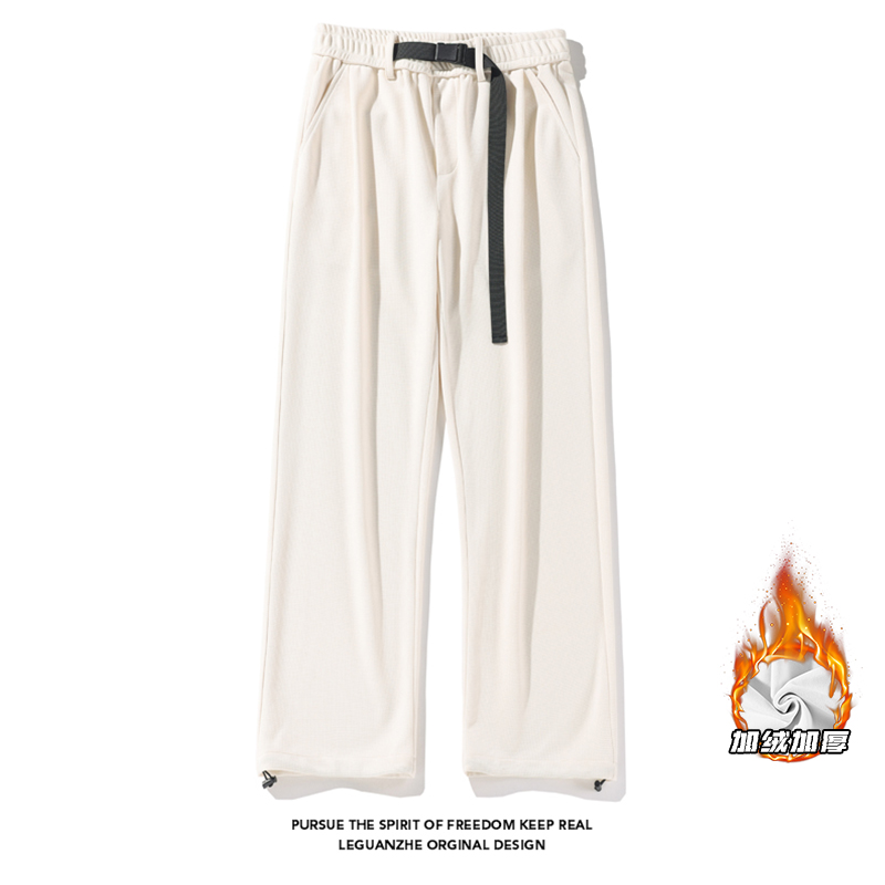 2025HK24730加绒大码格子直筒加绒裤M-5XHK24857-特P35，男装休闲裤，奇怪漫猴工厂店