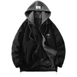 2022港风情侣外套男潮春秋新款连帽宽松韩版夹克A436-2123-P75，男装夹克，电商A436