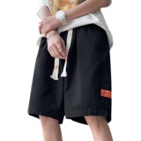 港风纯棉男短裤夏季休闲五分裤2023新款潮流A436-5236-P52控价70，男装休闲裤，电商A436