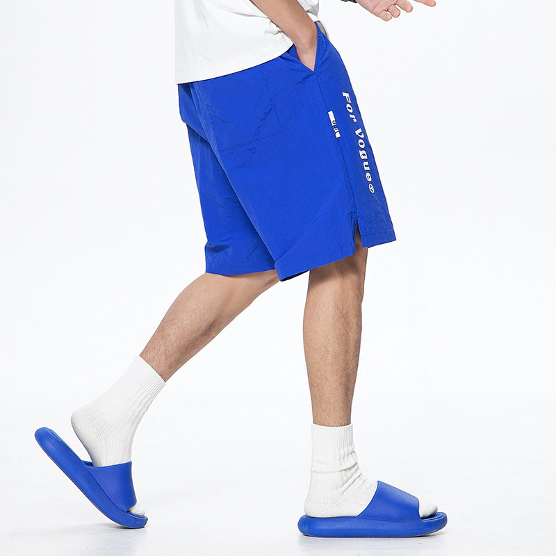 短裤男夏季休闲宽松中裤日系简约潮流百搭五分裤A436--6275-P45,男装休闲裤,电商A436