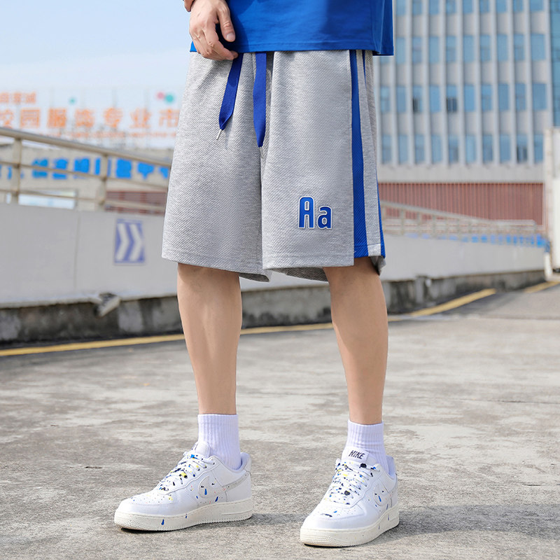 主推抖音热卖短裤男2023新款夏季宽松潮牌五分中裤A436-328-P42,男装休闲裤,电商A436