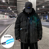 931冬装新款潮牌变色迷彩90%白鸭绒羽绒服男外套，男装羽绒服，电商A436