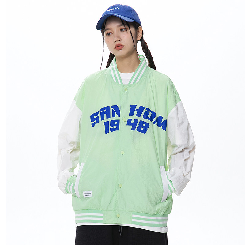 夏季薄款防晒衣外套男孩棒球服初高中学生防晒服A436-2637-P60,男装夹克,电商A436