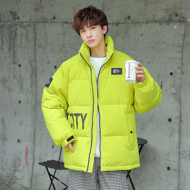 2020冬季新款港风保暖立领羽绒服男百搭外套A436-W908-P165,男装羽绒服,电商A436