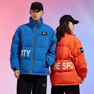 2021新款羽绒服男潮牌宽松冬季国潮冬保暖情侣外套A436-908-P165