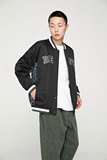 A436-7819-P1052023春季新款无影墙立领外套休闲腰花棒球服夹克，男装夹克，电商A436
