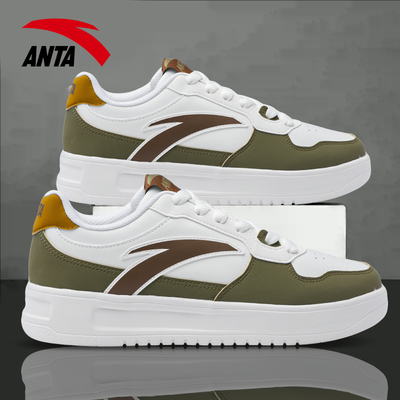 安踏2025新款时尚百搭休闲板鞋