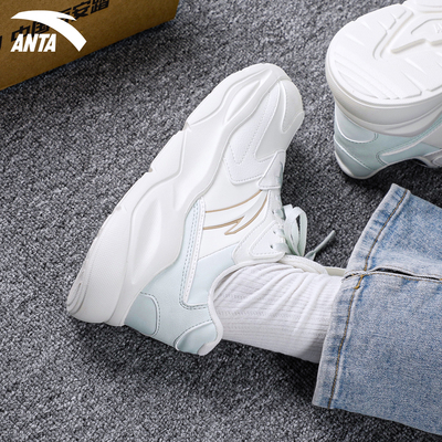 安踏不羁2025新款增高厚底休闲鞋