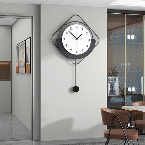 2023新款钟表挂钟客厅时尚现代简约创意网红挂表餐桌装饰时钟挂墙