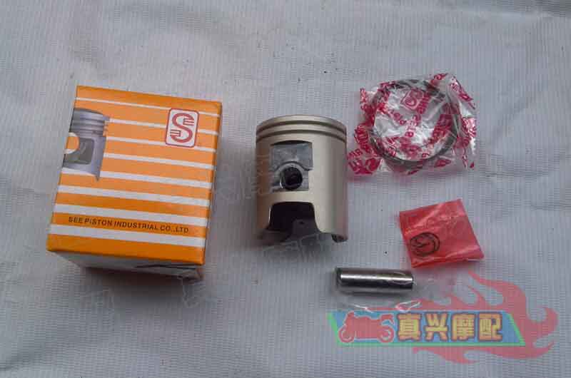 摩托车活塞环适用雅马哈JOG90印王风帆凌风90圣益活塞环总成