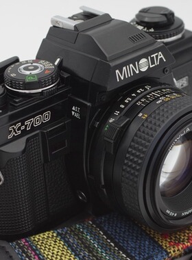 美能达X700+MD50/1.7大光圈镜头豆瓣神机入门学生初学好用复古