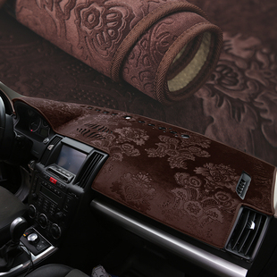 适用于路虎神行者2极光发现神行543仪表台垫防晒遮阳中控盘避光垫