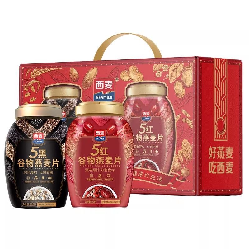 【直播特惠】西麦五珍健康礼盒,咖啡/麦片/冲饮,多谷物麦片,淘宝优惠券,粉丝福利购,淘宝优惠卷