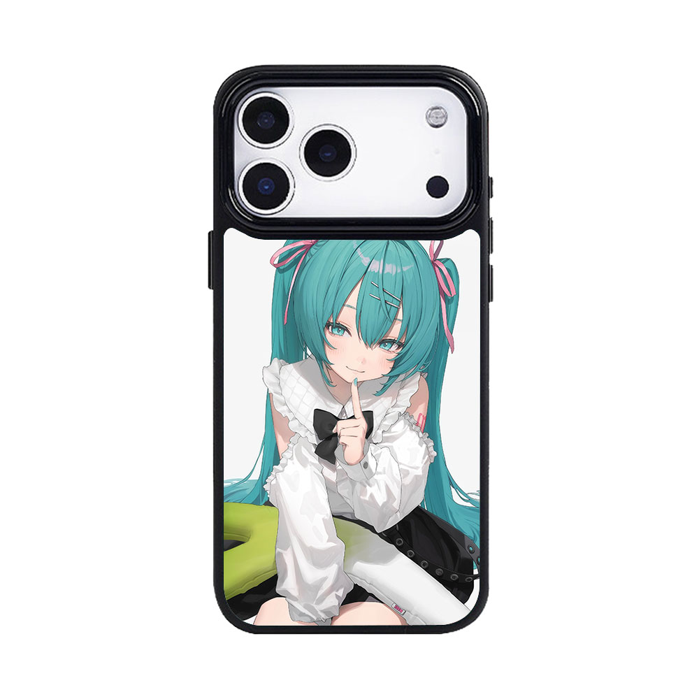 日系二次元初音少女合集适用iPhone17promax专属链接强力磁吸苹果IMD高级感细腻磨砂大孔防摔手机保护壳