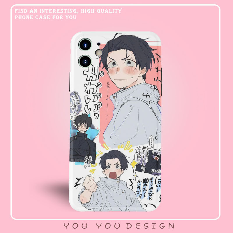 二次元拼图纯爱战神乙骨适用iphone13promax苹果12华为nova手机壳