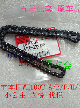 适用小公主100优悦喜悦时规链WH100T-A/B公主125佳颖小链正时链条