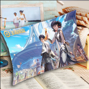 王者荣耀新英雄元流之子止戈之道万妙之心睡枕长枕礼物等来图定制