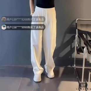 万物优选轻奢服饰男裤2025秋冬新款休闲裤混纺运动裤男士直筒裤子