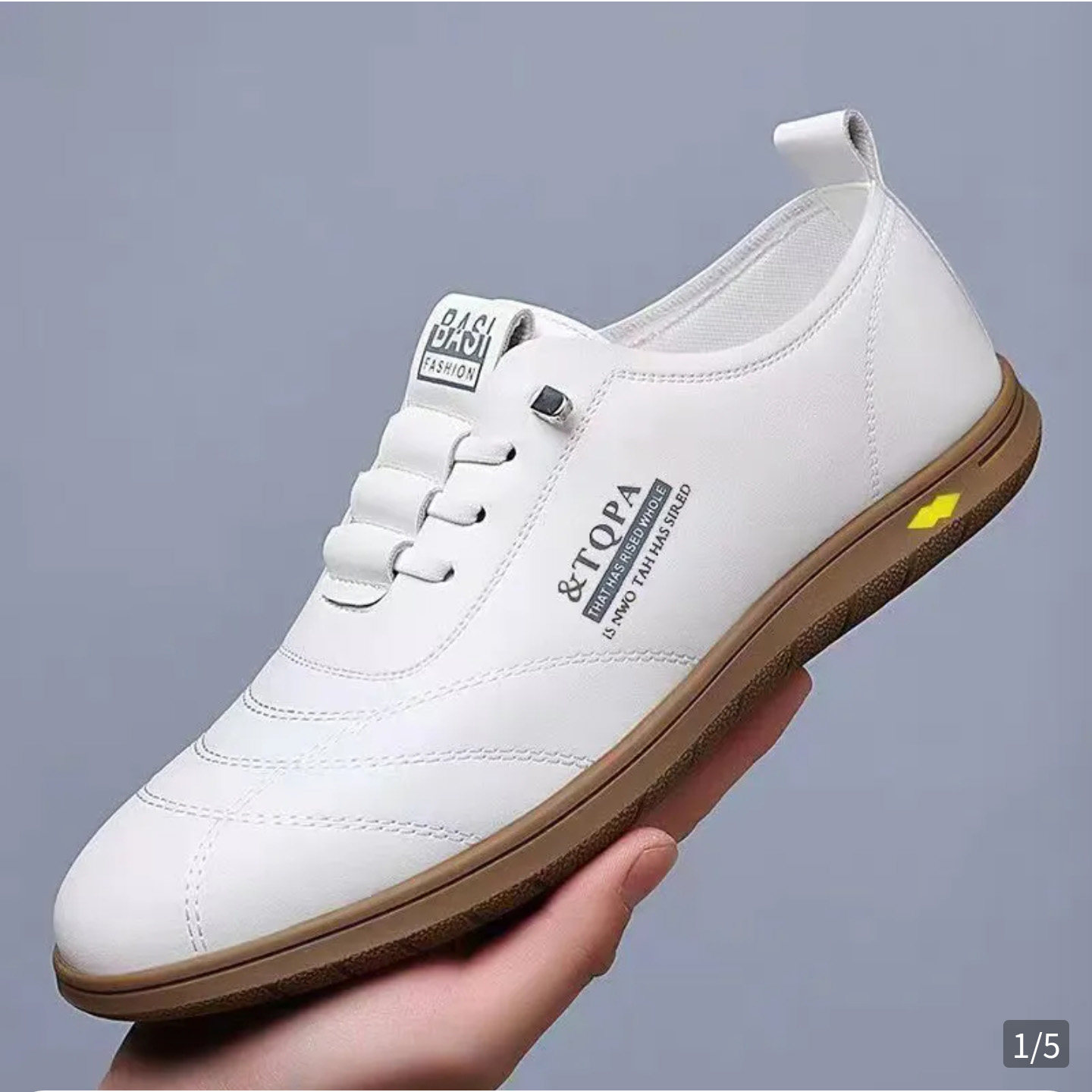 老李好物甄选好鞋男鞋正品2025新款帕拉鞋秋季百搭透气休闲皮鞋男