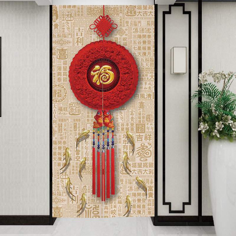 定制门帘布艺隔断帘加厚防水棉麻