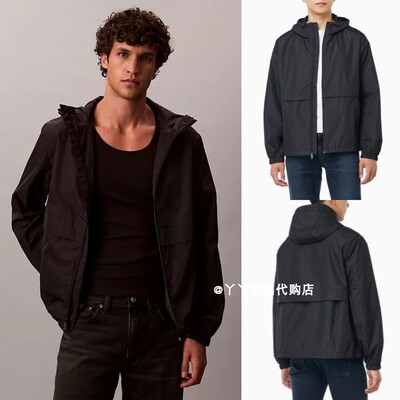 CK韩国代购男士时尚休闲连帽夹克