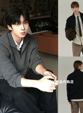 韩国正品直邮代购Mind Bridge 25秋MZCD7121男士时尚休闲针织开衫