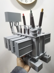 110kV三相油浸式变压器变电站模型摆件展厅展会办公送客户领导礼